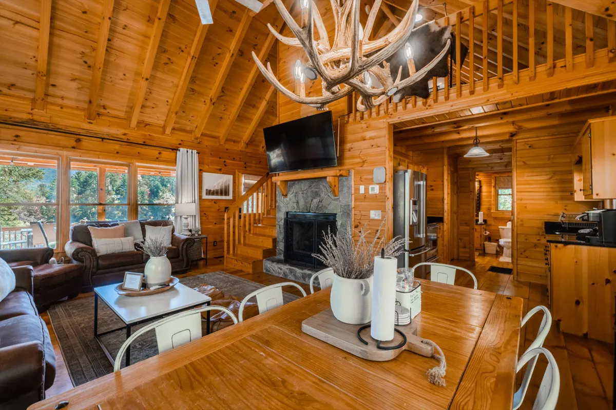 Open concept living room