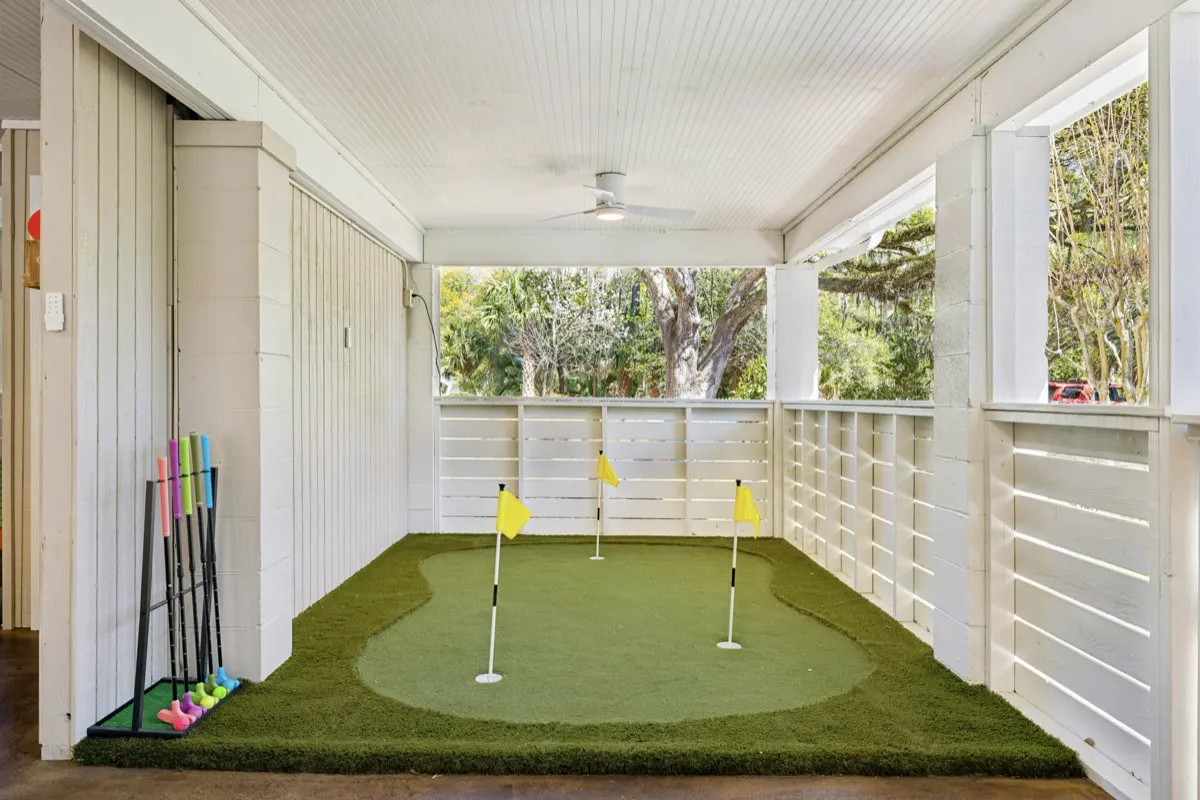 Practice your short game between beach trips or before an epic day of golf